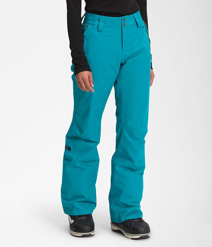 Pantalon Nieve The North Face Mujer Azules Sally 45217UEVJ